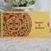 Wedding Invitation Card Chinese Style Marriage Invitation with Laser Pocket